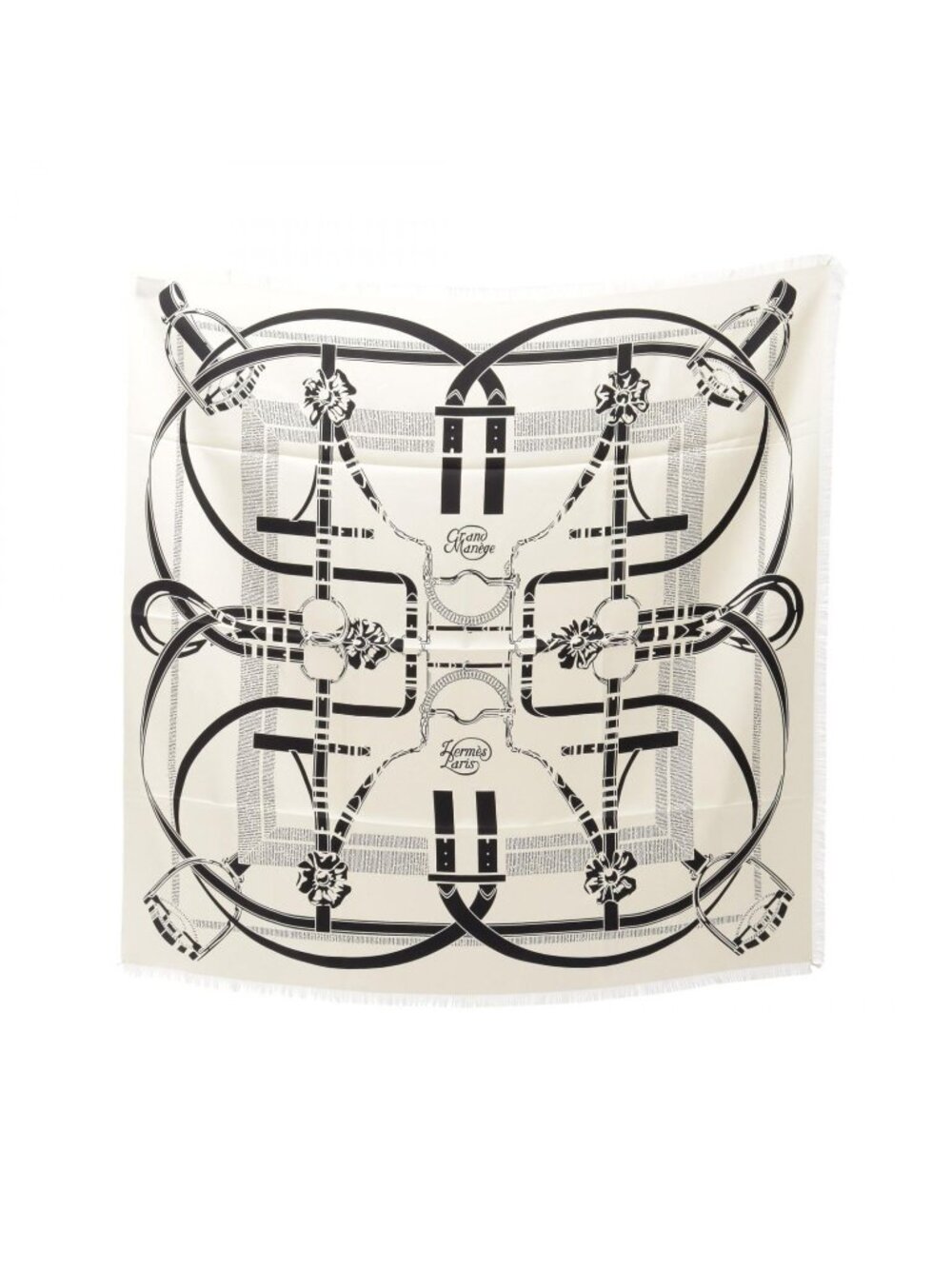 Hermes Scarf Carre Grand Manege Silk 80